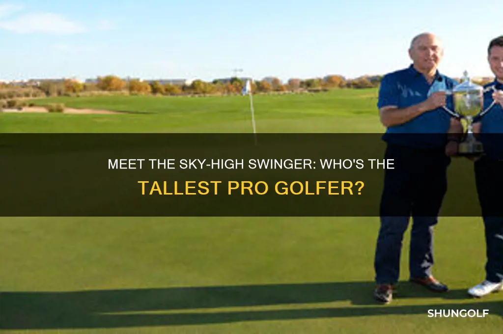 who is tallest pro golfer