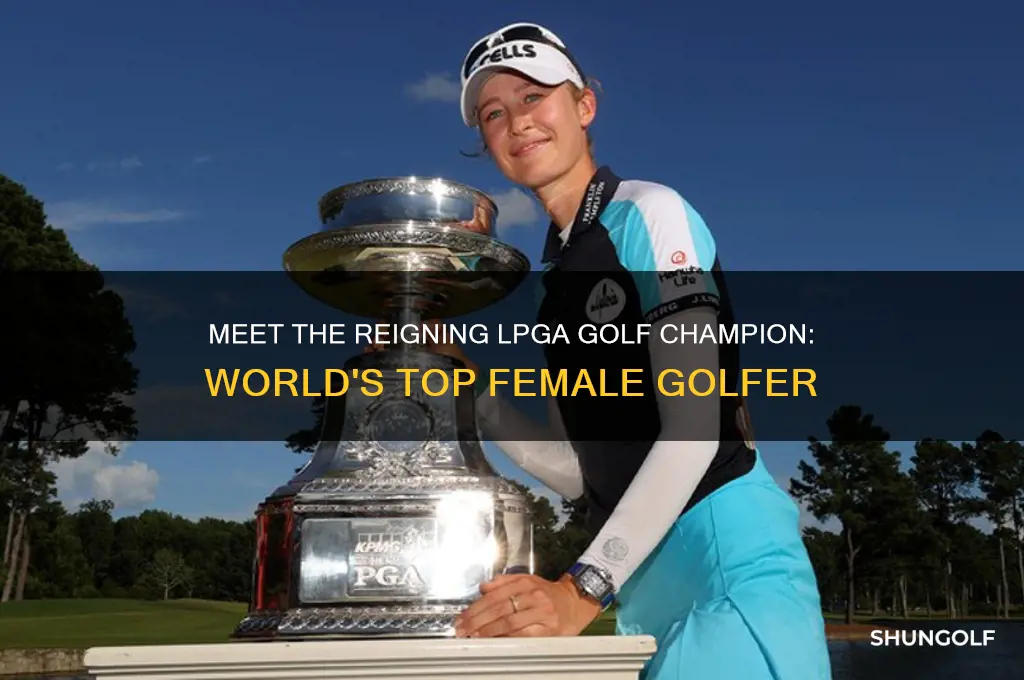 who is the 1 golfer in the world lpga