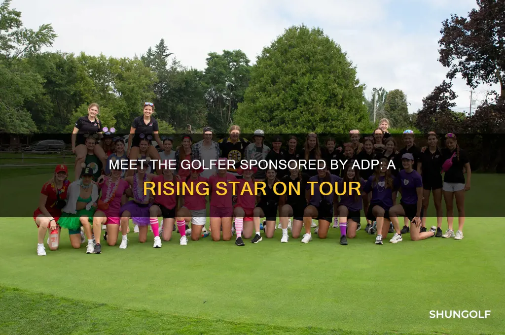 who is the adp sponsored golfer