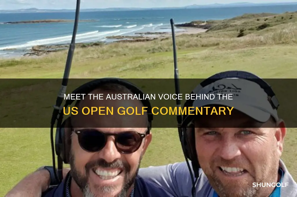 who is the australian commentator at the us open golf