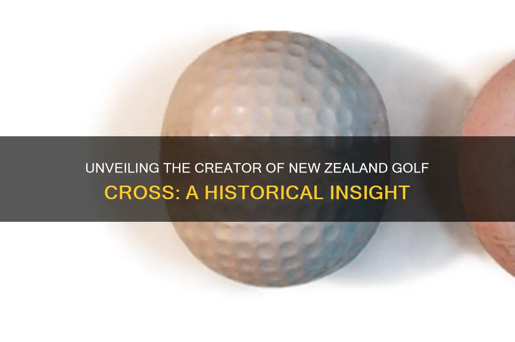 who is the author of new zealand golf cross