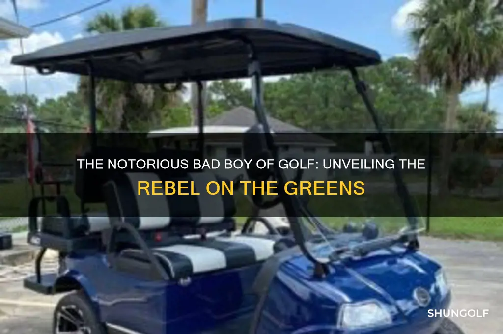 who is the bad boy of golf