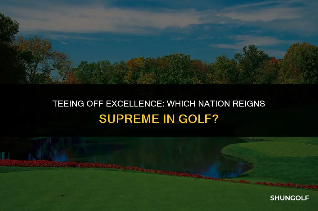 who is the best country playing golf