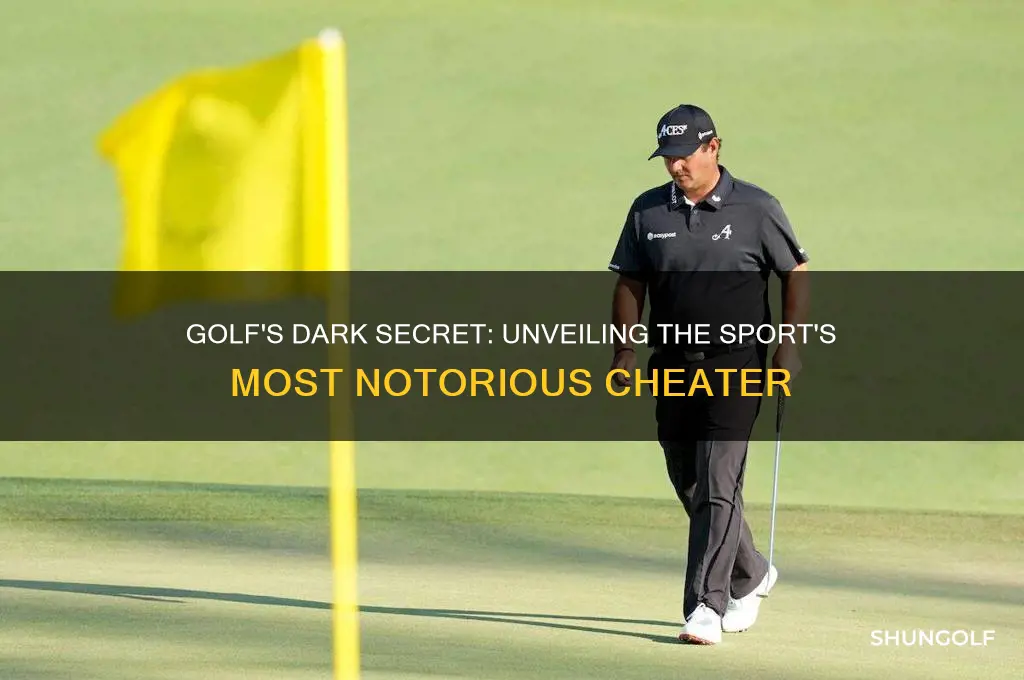 who is the biggest cheater in golf