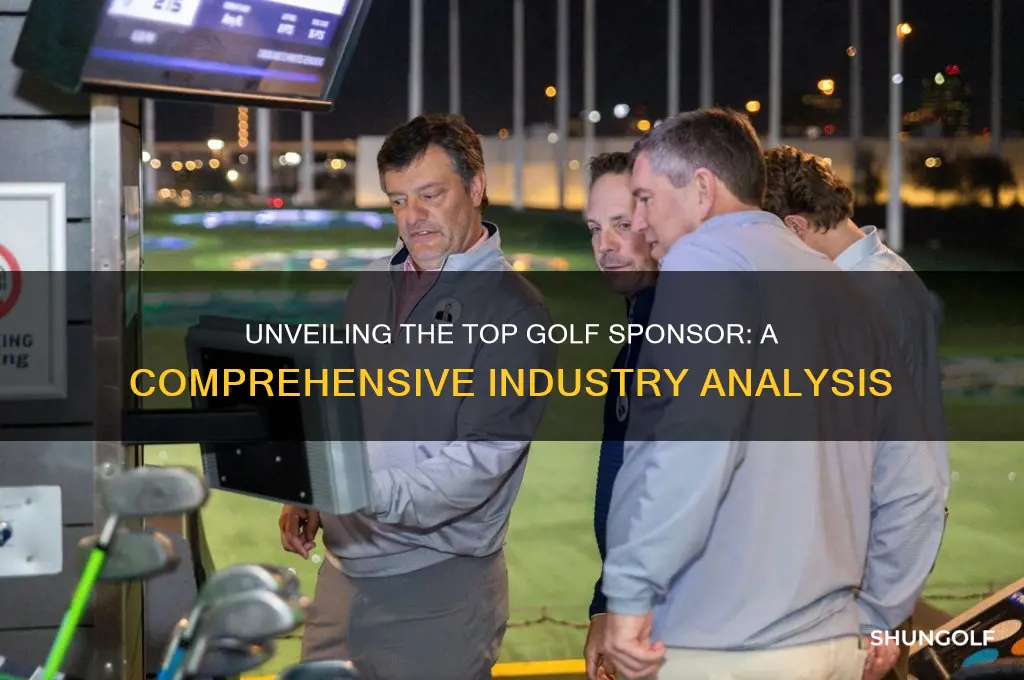 who is the biggest golf sponsor