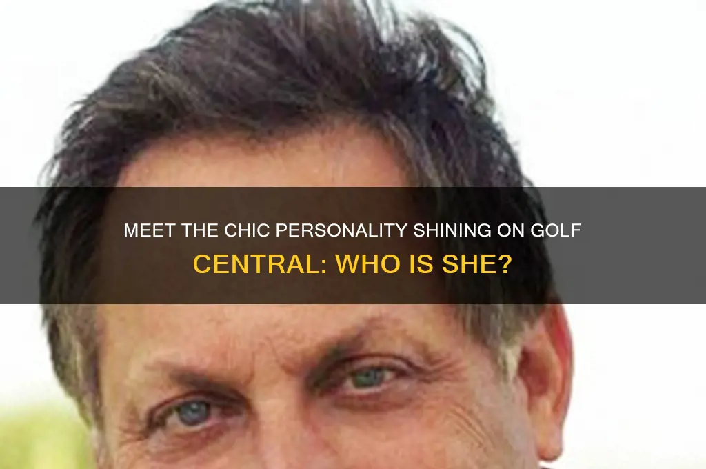 who is the chic on golf central