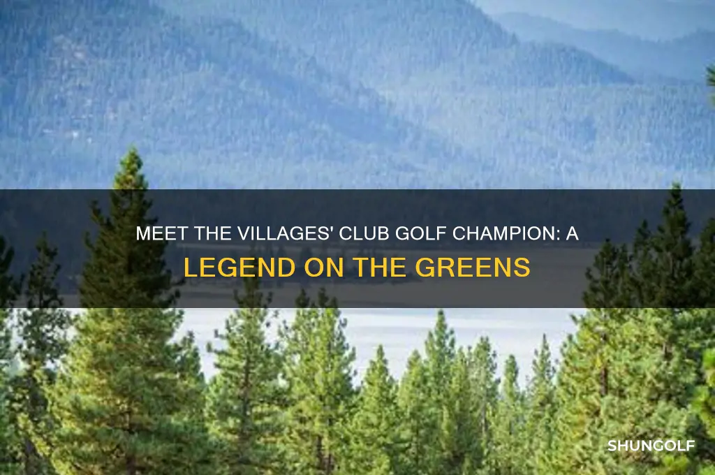 who is the club golf champ at the villages