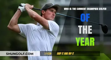 Meet the Reigning Champion Golfer of the Year: Who Holds the Title?