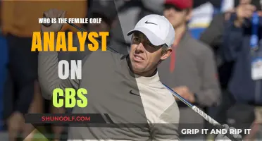 Meet CBS's Female Golf Analyst: Uncovering Her Expertise and Impact