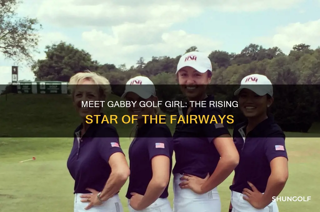 who is the gabby golf girl