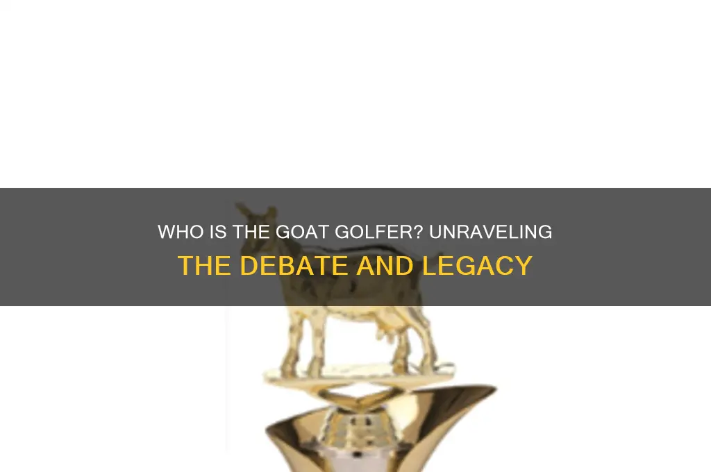 who is the goat golfer