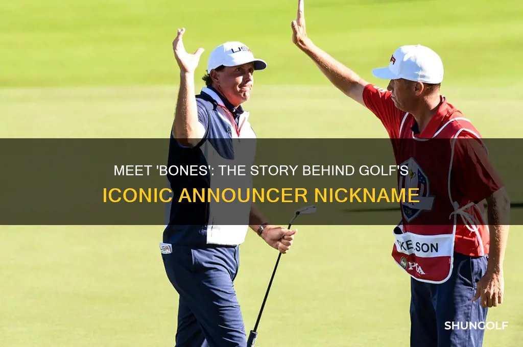 who is the golf announcer called bones