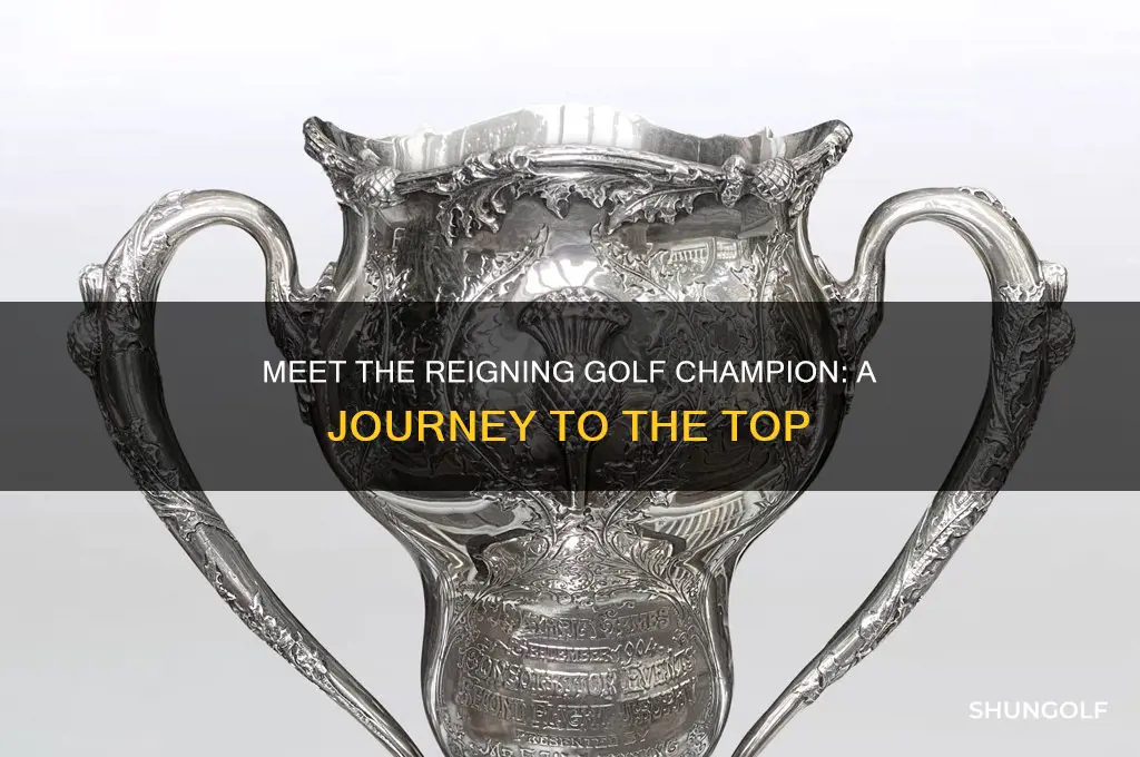 who is the golf champion