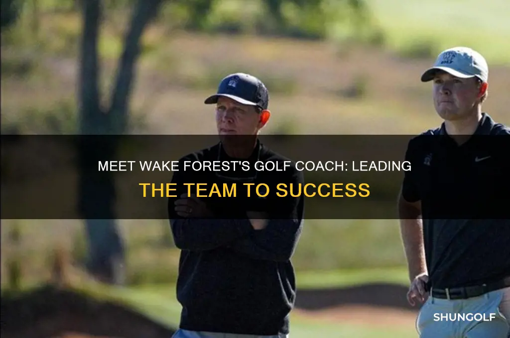 who is the golf coach at wake forest