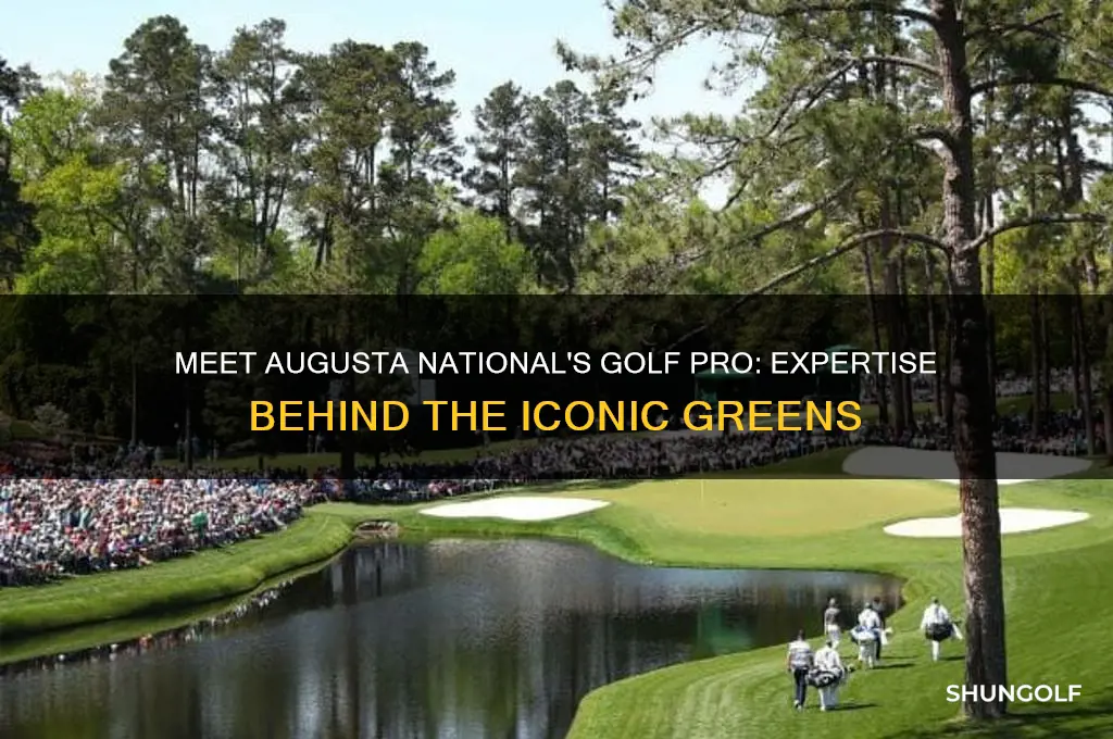 who is the golf pro at augusta national