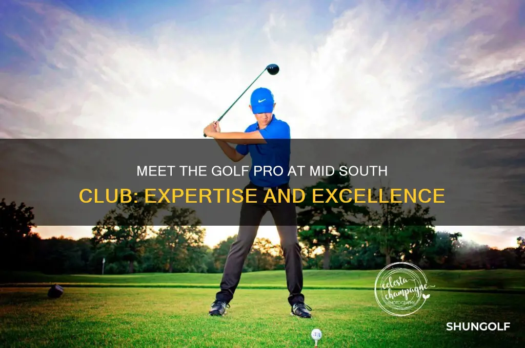 who is the golf pro atmid south club