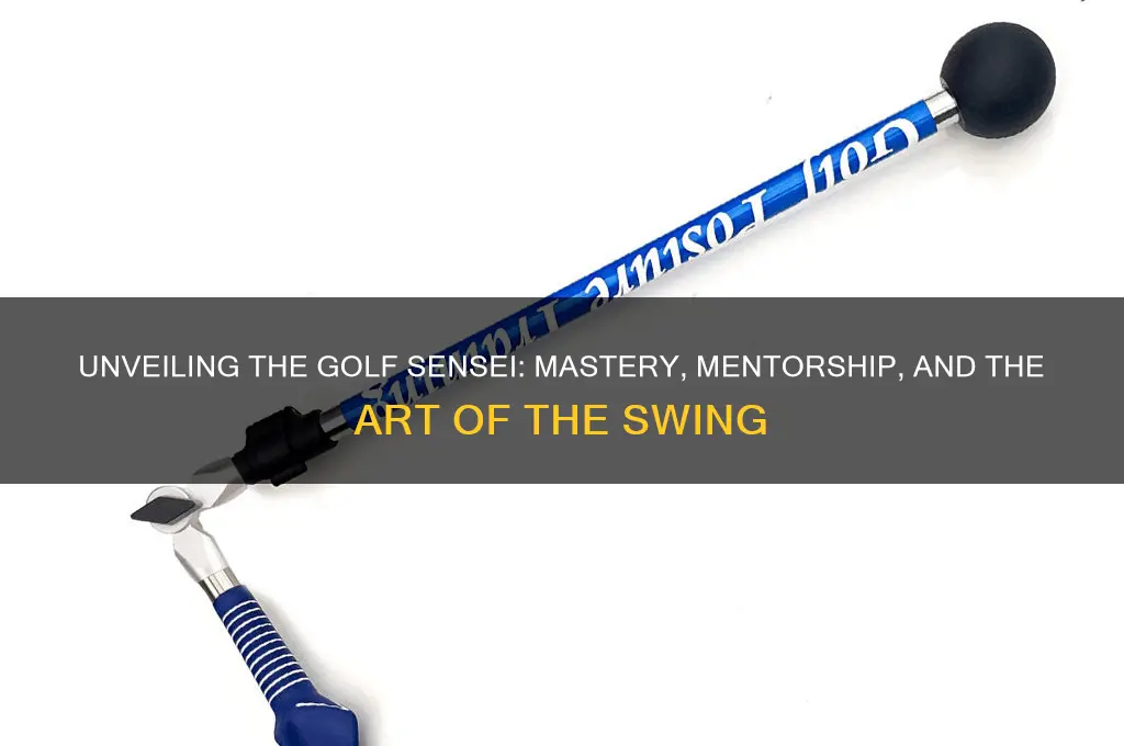 who is the golf sensei