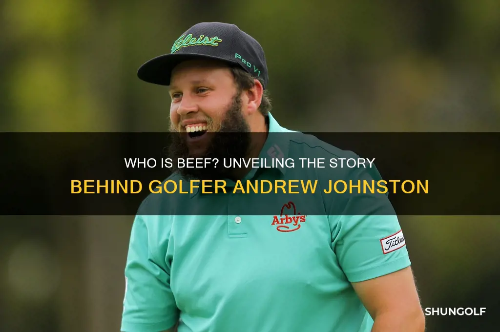 who is the golfer called beef