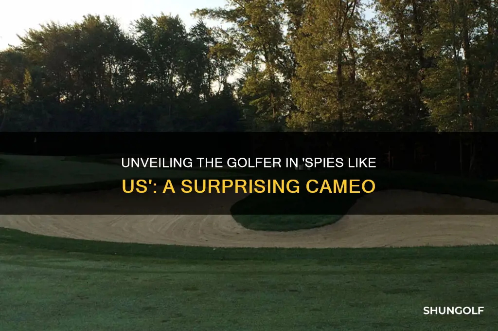who is the golfer in spies like us