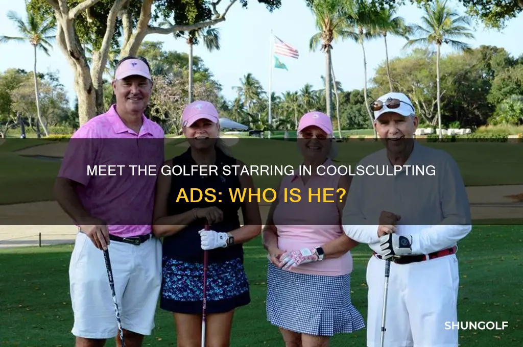 who is the golfer in the coolsculpting ads