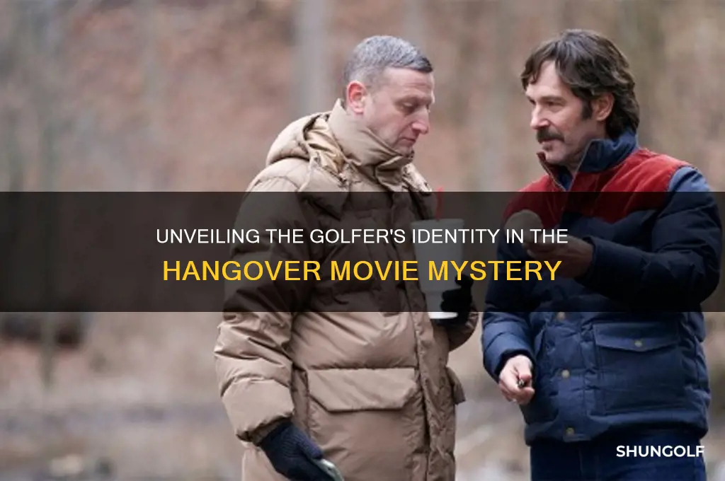 who is the golfer in the hangover