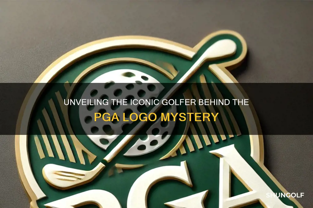who is the golfer in the pga logo