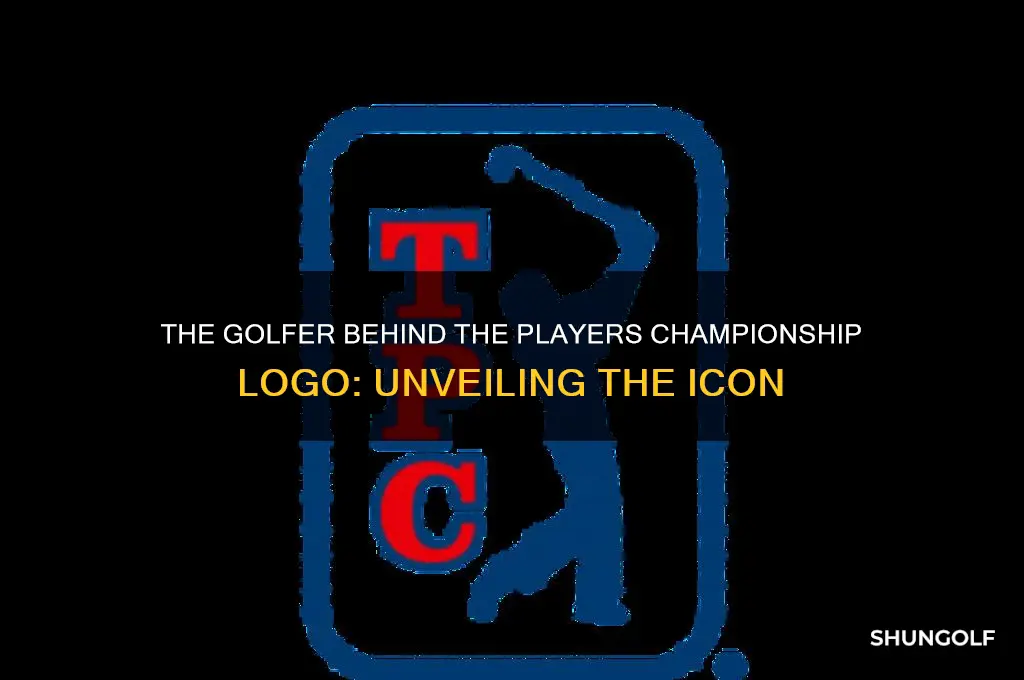 who is the golfer in the players championship logo