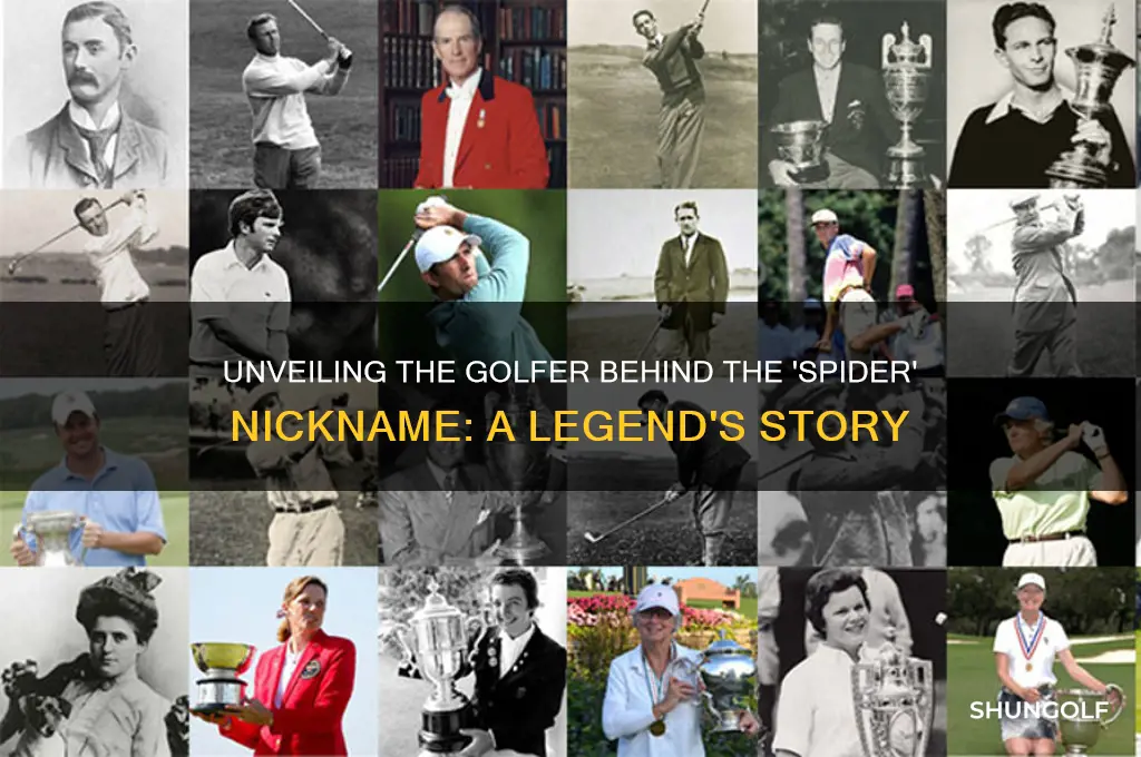 who is the golfer nicknamed the spider