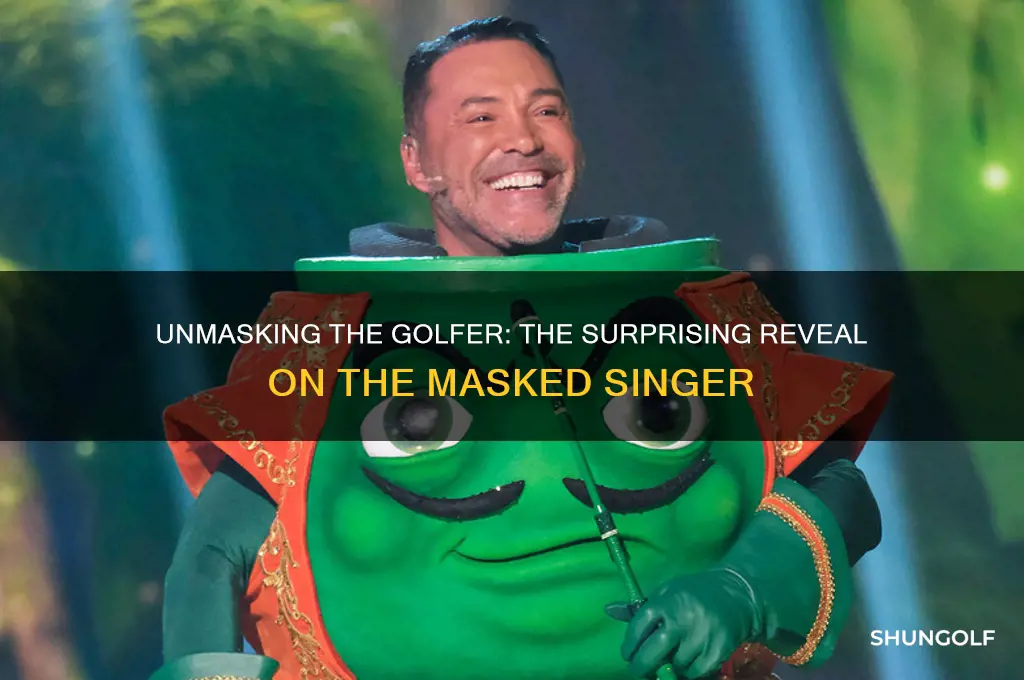 who is the golfer on masked singer