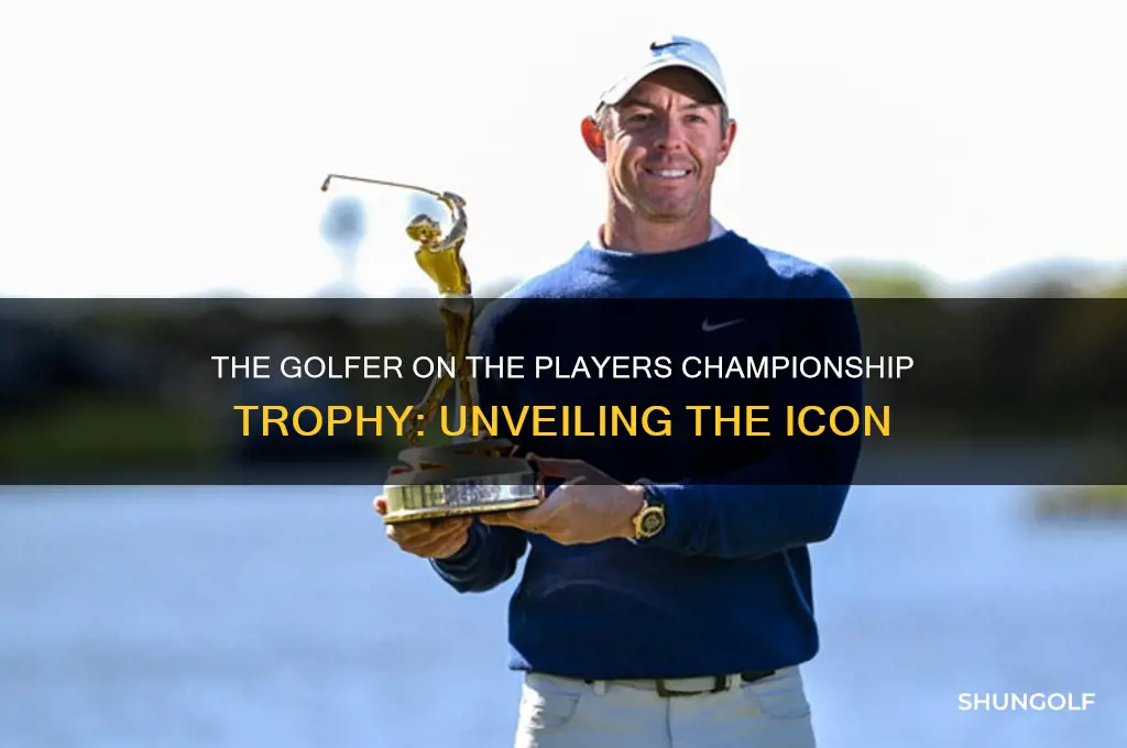 who is the golfer on the players championship trophy
