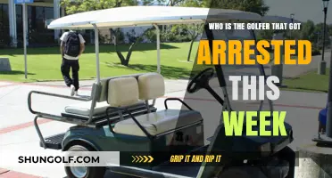 Golfer Arrested This Week: Who's Behind Bars and Why?