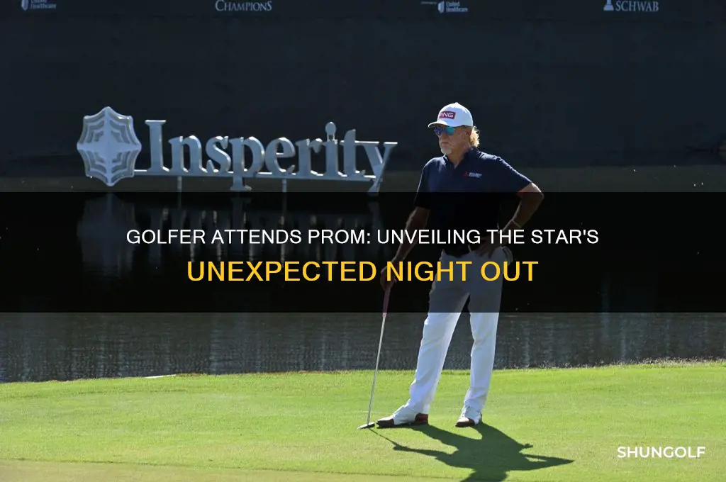 who is the golfer that has prom on