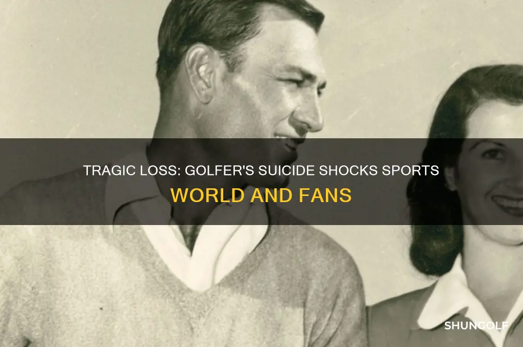 who is the golfer that just committed suicide