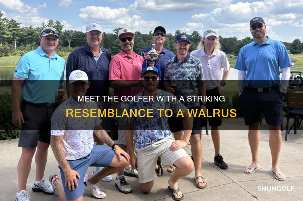who is the golfer that looks like a walrus