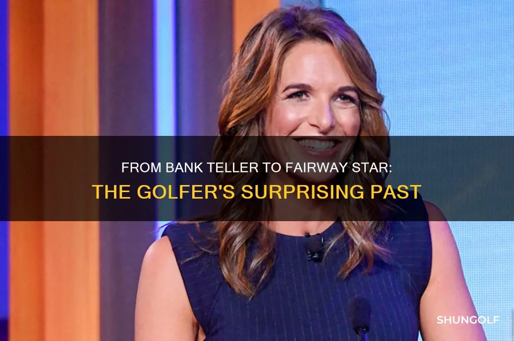 who is the golfer that was a bank teller