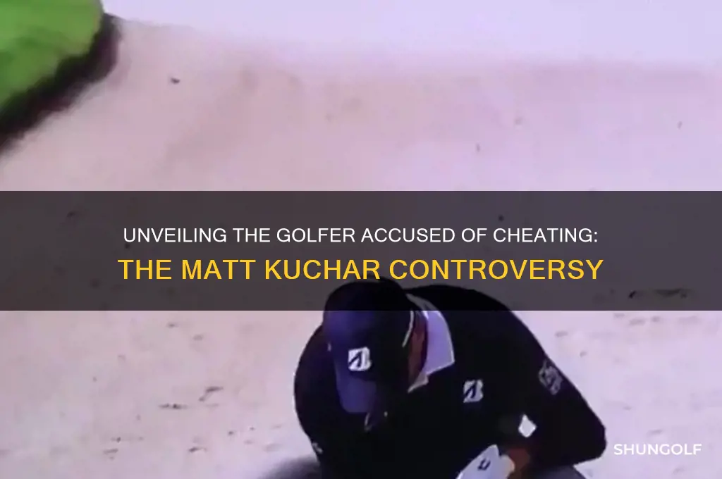 who is the golfer who cheats kutchar