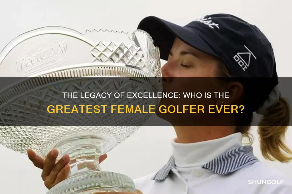 who is the greatest female golfer ever