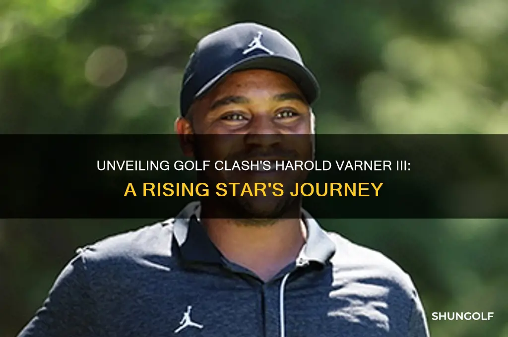 who is the harold variner iii of golf clash