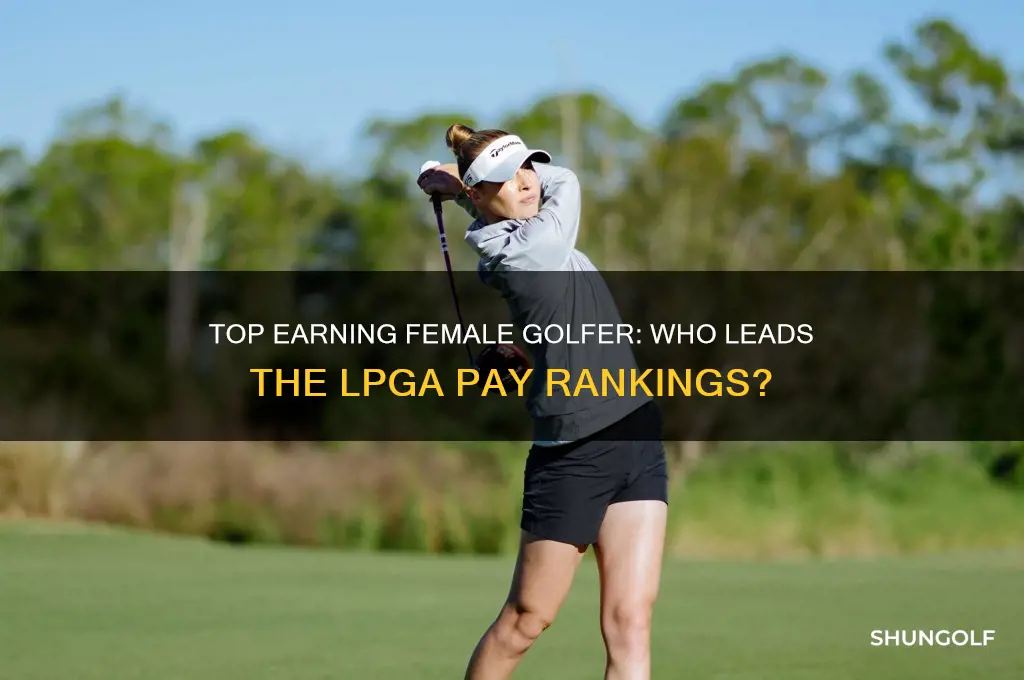 who is the highest paid female golfer
