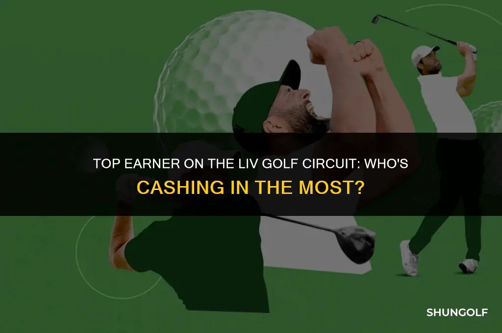 who is the highest paid liv golf player