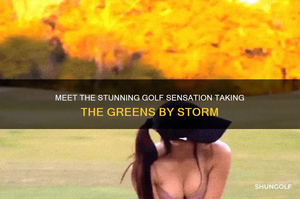 who is the hot golf girl