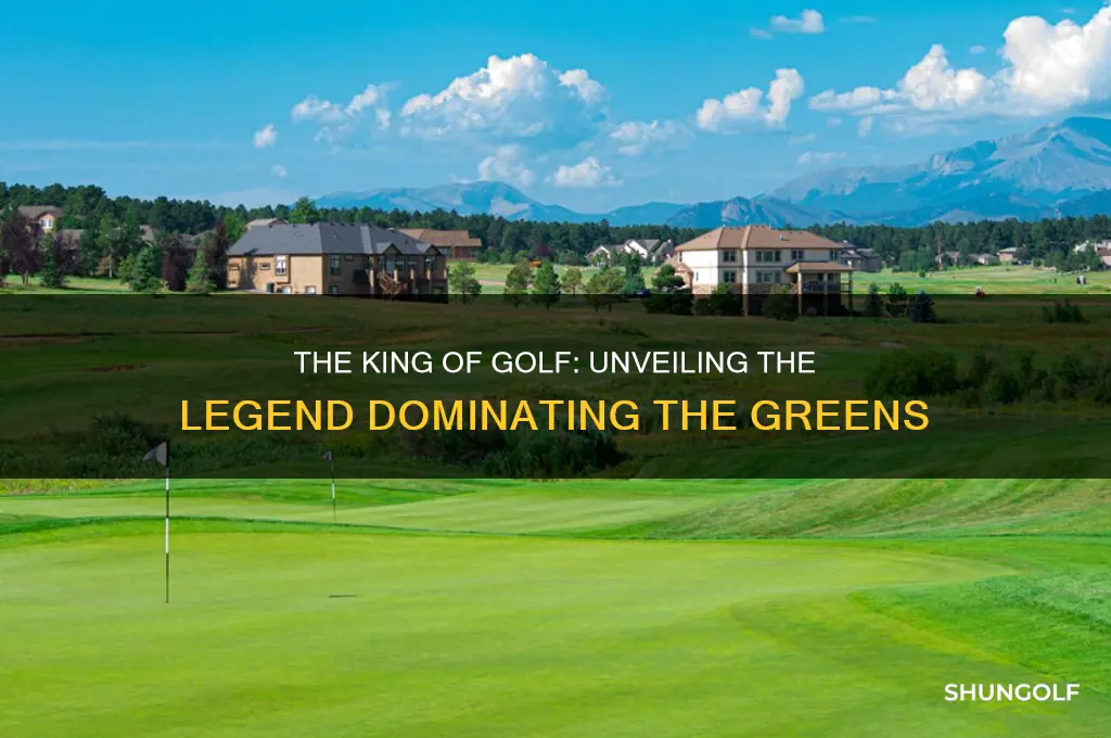 who is the king of golf