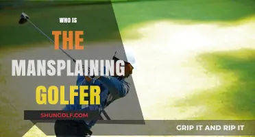 Unveiling the Mansplaining Golfer: A Deep Dive into the Controversy