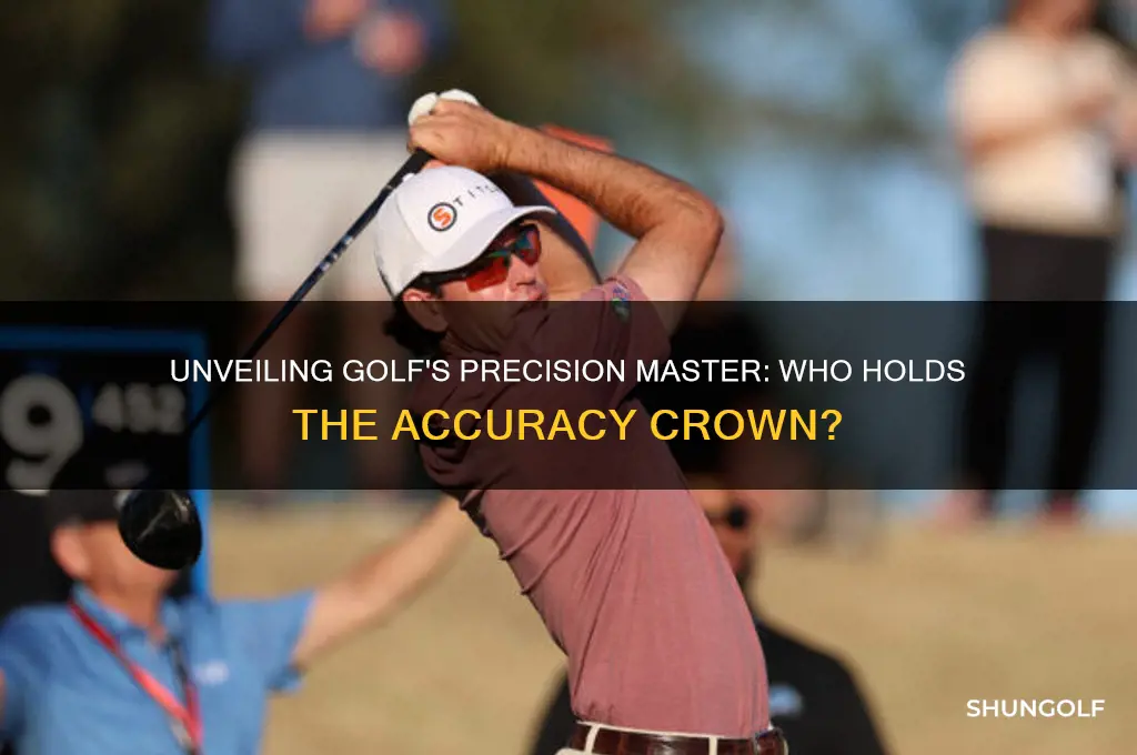 who is the most accurate golfer