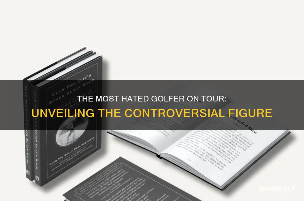 who is the most hated golfer on tour