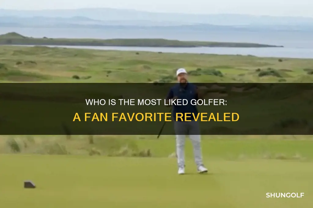 who is the most liked golfer
