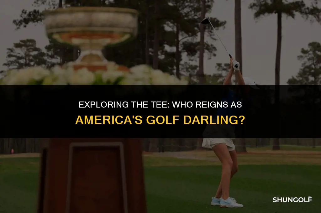 who is the most popular golf player in the us