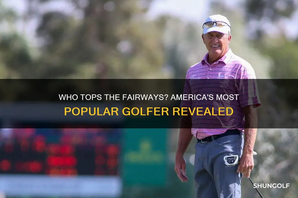 who is the most popular golfer in the us