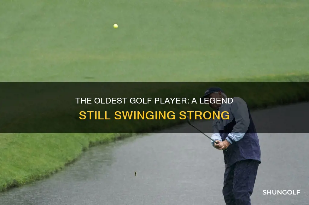who is the oldest golf player