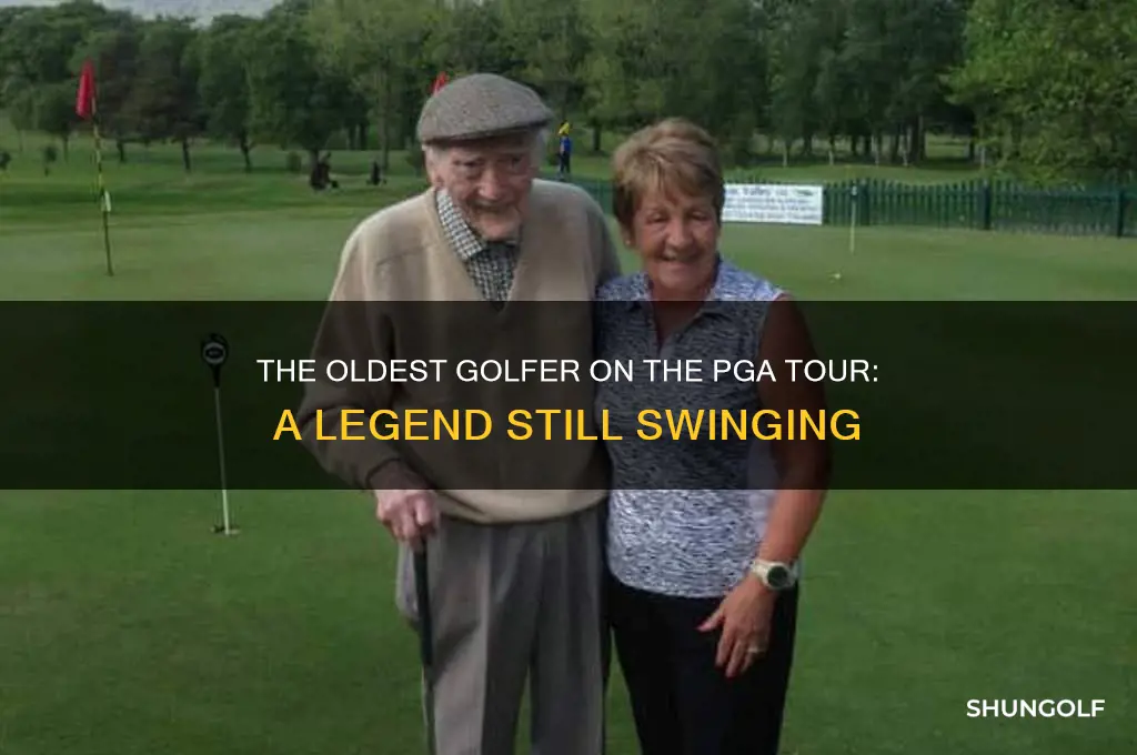who is the oldest golfer on the pga tour